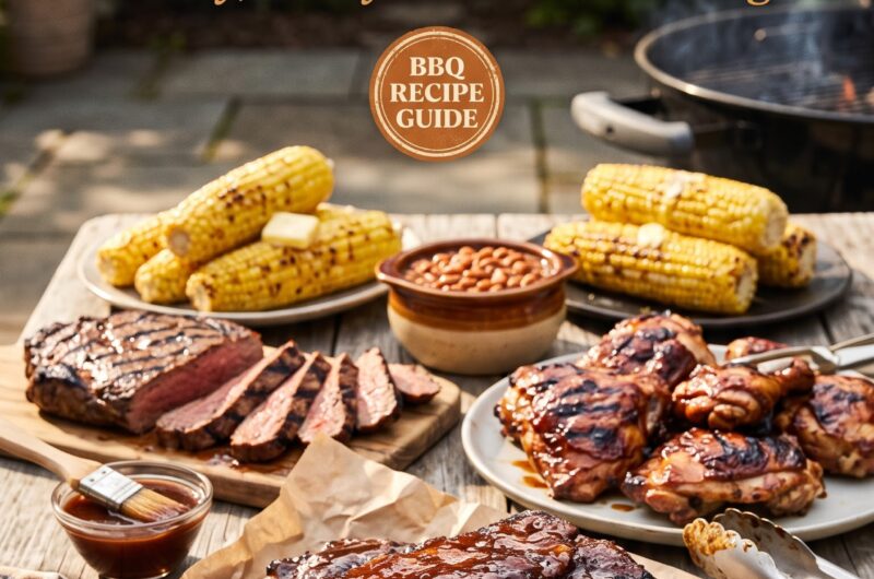 American BBQ & Main Dishes: Classic Recipes, Grilling Tips, and Easy Meal Ideas